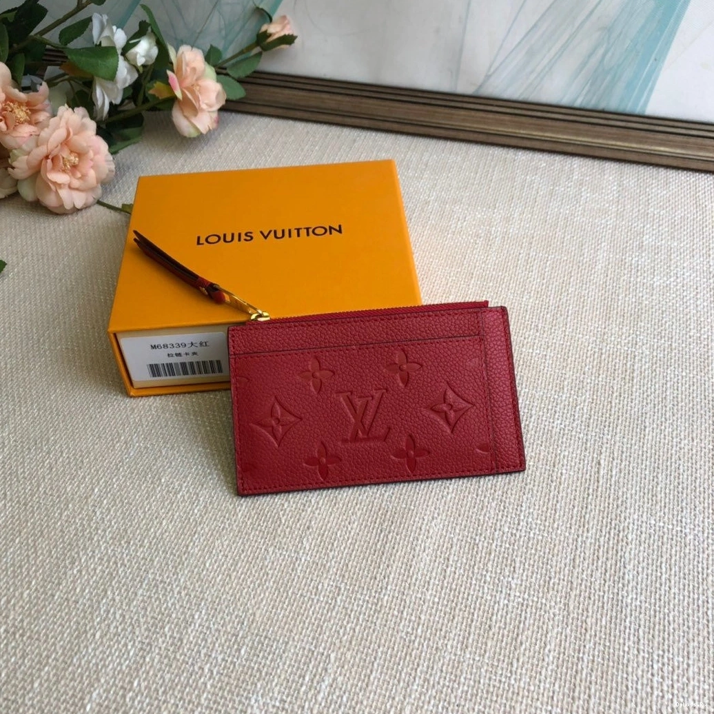LOUIS CARD ZIPPED HOLDER VUITTON 0424